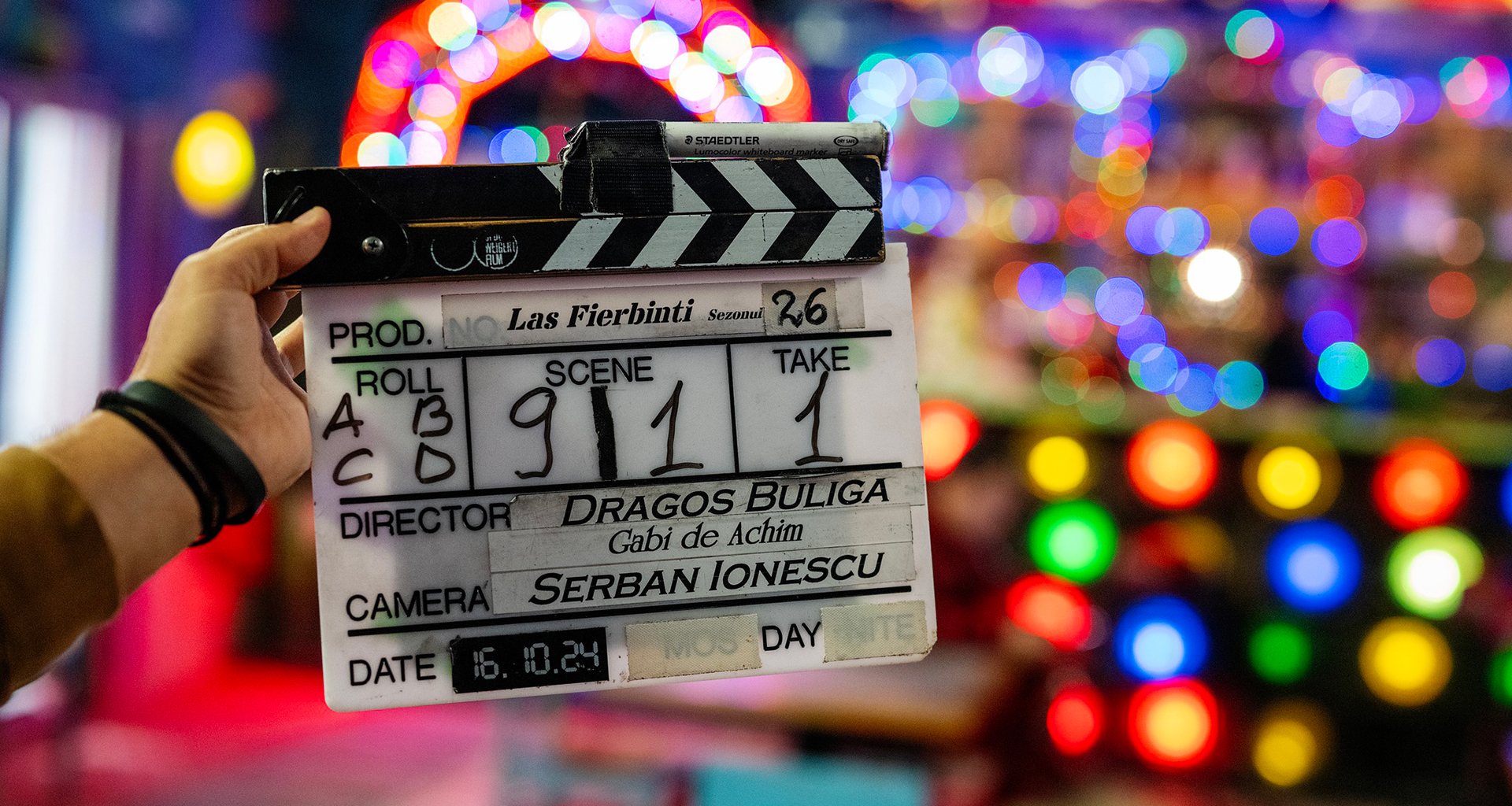 Behind the Scenes – fotografie documentară din culisele producțiilor cinematografice, de Gina Buliga București